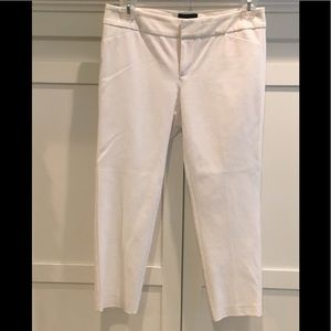 Cynthia Rowley white crop pants